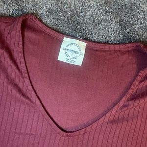 Small red long sleeve